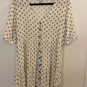 Button down dress